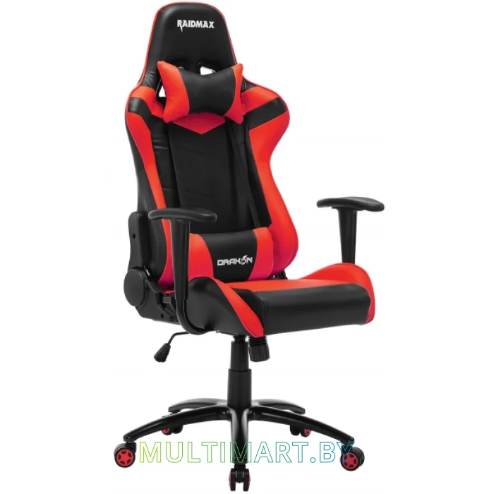 Кресло компьютерное Raidmax DK606RU (черный/красный)